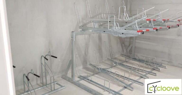 Aménagement d'un parking vélos à Lyon (69)