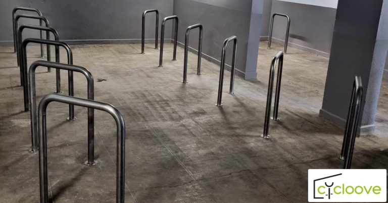 Aménagement d'un local vélos