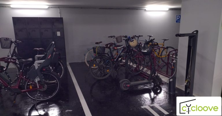 Aménagement d'un local vélo à Paris (75)